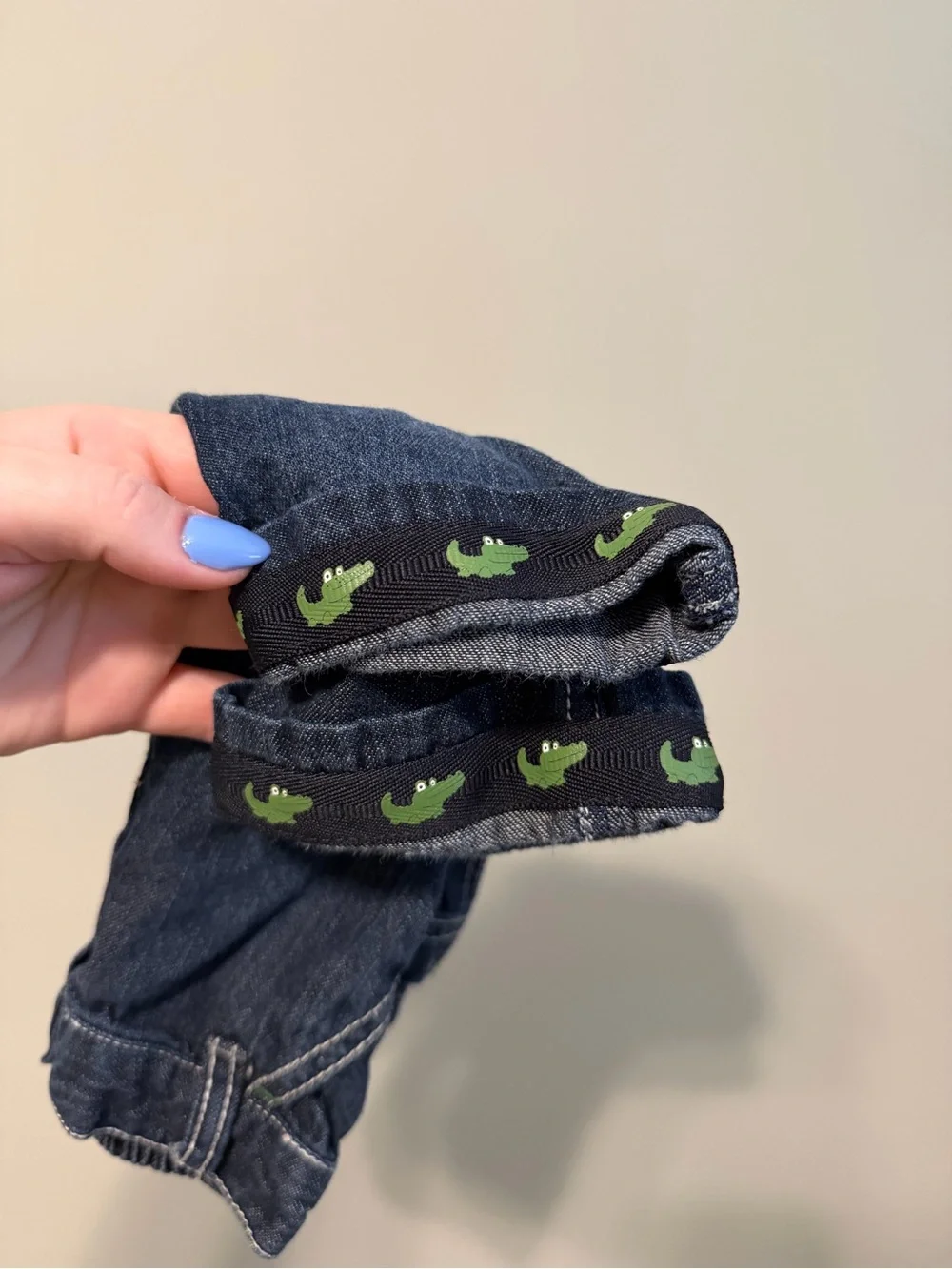 Vintage Baby Gymboree Allogator Jeans